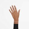 Eternity-solitärring med laboratorieframställda diamanter, totalt 1,2 karat, rund form, 14K gult guld