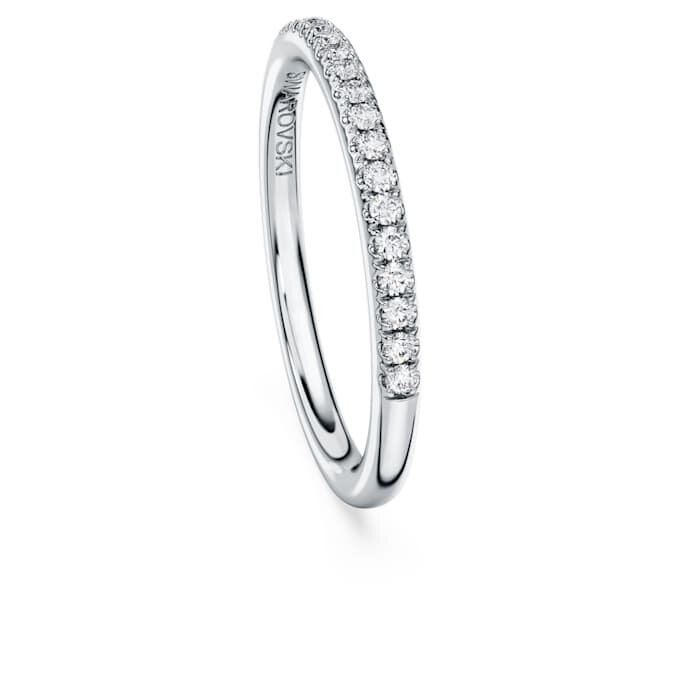 Eternity-ring med laboratorieframställda diamanter 0,2 karat totalt, rund form, 14K vitguld Eternity-ring med laboratorieframställda diamanter 0,2 karat totalt, rund form, 14K vitguld