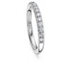 Eternity-ring med laboratorieframställda diamanter 0,4 karat totalt, rund form, 14K vitguld Eternity-ring med laboratorieframställda diamanter 0,4 karat totalt, rund form, 14K vitguld