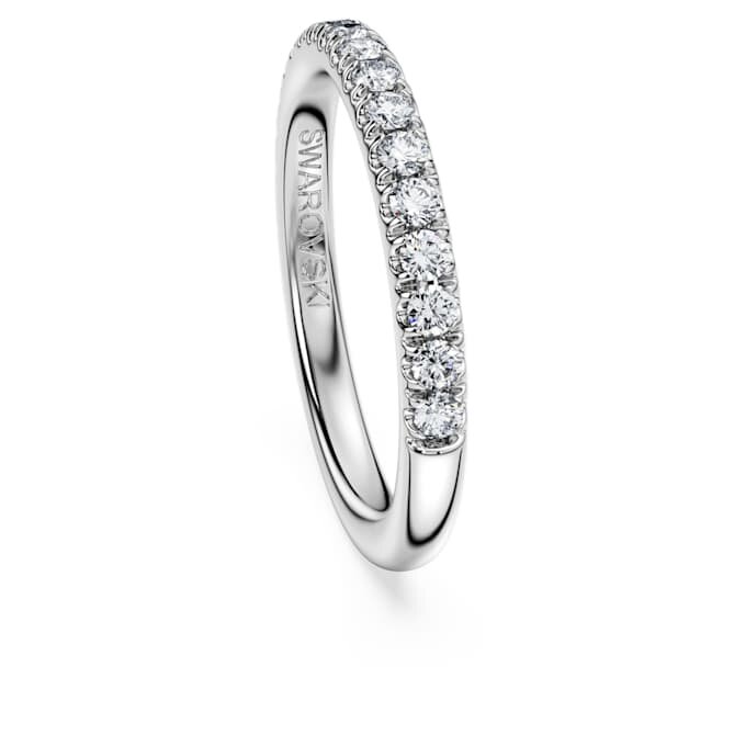 Eternity-ring med laboratorieframställda diamanter 0,4 karat totalt, rund form, 14K vitguld Eternity-ring med laboratorieframställda diamanter 0,4 karat totalt, rund form, 14K vitguld