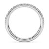 Eternity-ring med laboratorieframställda diamanter 0,4 karat totalt, rund form, 14K vitguld Eternity-ring med laboratorieframställda diamanter 0,4 karat totalt, rund form, 14K vitguld