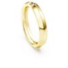 Eternity-ring med laboratorieframställda diamanter, totalt 0,05 karat, rund form, 14K gult guld Eternity-ring med laboratorieframställda diamanter, totalt 0,05 karat, rund form, 14K gult guld