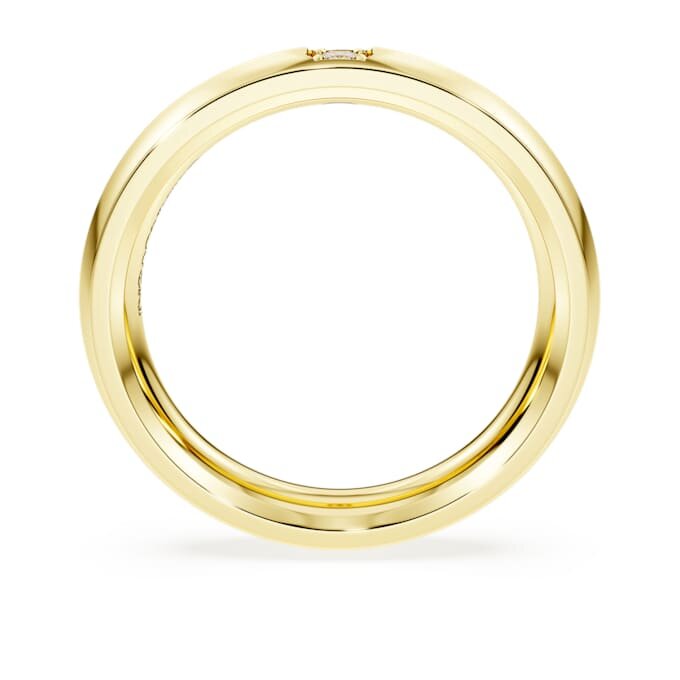 Eternity-ring med laboratorieframställda diamanter, totalt 0,05 karat, rund form, 14K gult guld Eternity-ring med laboratorieframställda diamanter, totalt 0,05 karat, rund form, 14K gult guld