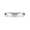 Eternity-ring med laboratorieframställda diamanter, totalt 0,05 karat, rund form, 14K vitguld Eternity-ring med laboratorieframställda diamanter, totalt 0,05 karat, rund form, 14K vitguld