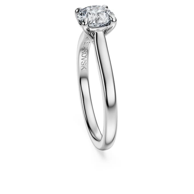 Eternity-ring med laboratorieframställda diamanter, totalt 1 karat, rund form, 14K vitguld Eternity-ring med laboratorieframställda diamanter, totalt 1 karat, rund form, 14K vitguld