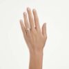 Eternity-solitärring med laboratorieframställda diamanter, totalt 1 karat, päronform, 14K vitguld Eternity-solitärring med laboratorieframställda diamanter, totalt 1 karat, päronform, 14K vitguld