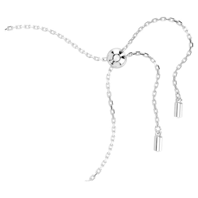Födelsestenarmband med fyrkantig slipning, december, blått, rodiumpläterat Födelsestenarmband med fyrkantig slipning, december, blått, rodiumpläterat