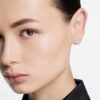 Galaxy Ear Cuffs, laboratorieframställda diamanter 1,25 karat totalt, blandade former, 14K vitguld