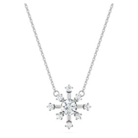 Galaxy-hänge med laboratorieframställda diamanter, totalt 0,5 karat, rund form, 14K vitguld
