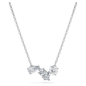Galaxy-hänge med laboratorieframställda diamanter, totalt 0,82 karat, blandade former, sterlingsilver