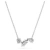 Galaxy-hänge med laboratorieframställda diamanter, totalt 0,82 karat, blandade former, sterlingsilver