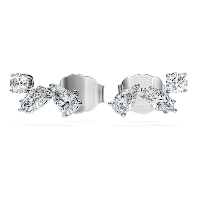 Galaxy-örhängen med laboratorieframställda diamanter, totalt 0,5 karat, blandade former, sterlingsilver Galaxy-örhängen med laboratorieframställda diamanter, totalt 0,5 karat, blandade former, sterlingsilver