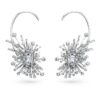 Galaxy-örhängen med laboratorieframställda diamanter, totalt 14,67 karat, blandade former, 18K vitguld Galaxy-örhängen med laboratorieframställda diamanter, totalt 14,67 karat, blandade former, 18K vitguld