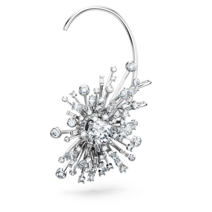 Galaxy-örhängen med laboratorieframställda diamanter, totalt 14,67 karat, blandade former, 18K vitguld Galaxy-örhängen med laboratorieframställda diamanter, totalt 14,67 karat, blandade former, 18K vitguld