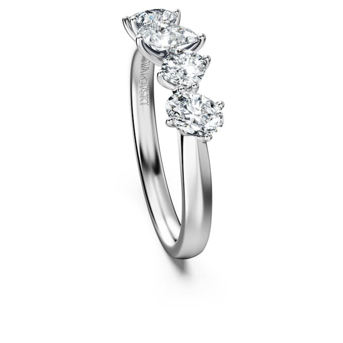 Galaxy Ring – laboratorieframställda diamanter, totalt 1 karat, olika former, 14K vitguld Galaxy Ring – laboratorieframställda diamanter, totalt 1 karat, olika former, 14K vitguld