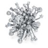 Galaxy-ring med laboratorieframställda diamanter, totalt 9,5 karat, blandade former, 18K vitguld Galaxy-ring med laboratorieframställda diamanter, totalt 9,5 karat, blandade former, 18K vitguld