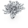 Galaxy-ring med laboratorieframställda diamanter, totalt 9,5 karat, blandade former, 18K vitguld Galaxy-ring med laboratorieframställda diamanter, totalt 9,5 karat, blandade former, 18K vitguld