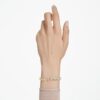 Gema-armband med blandade slipningar, flerfärgat, guldpläterat Gema-armband med blandade slipningar, flerfärgat, guldpläterat