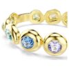 Gema-armband med blandade slipningar, flerfärgat, guldpläterat Gema-armband med blandade slipningar, flerfärgat, guldpläterat