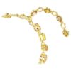 Gema-armband med blandade slipningar, gult, guldfärgat Gema-armband med blandade slipningar, gult, guldfärgat