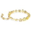 Gema-armband med blandade slipningar, gult, guldfärgat Gema-armband med blandade slipningar, gult, guldfärgat