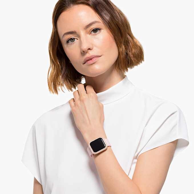 Glittrande boett för Apple Watch® Series 4 & 5, 40 mm, roséguldton Glittrande boett för Apple Watch® Series 4 & 5, 40 mm, roséguldton