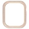 Glittrande boett för Apple Watch® Series 7, 41 mm, roséguldfärgad