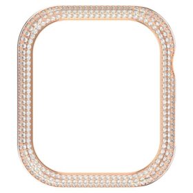 Glittrande boett för Apple Watch® Series 7, 41 mm, roséguldfärgad