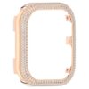 Glittrande boett för Apple Watch® Series 7, 41 mm, roséguldfärgad