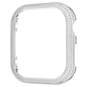 Glittrande skal för Apple Watch® Series 7, 41 mm, silverfärgat