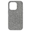 Högt smartphonefodral för iPhone® 15 Pro, silverfärgat Högt smartphonefodral för iPhone® 15 Pro, silverfärgat