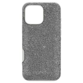 Högt smartphonefodral för iPhone® 16 Pro Max, silverfärgat