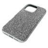 Högt smartphonefodral för iPhone® 16 Pro, silverfärgat Högt smartphonefodral för iPhone® 16 Pro, silverfärgat