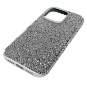 Högt smartphonefodral för iPhone® 16 Pro, silverfärgat Högt smartphonefodral för iPhone® 16 Pro, silverfärgat