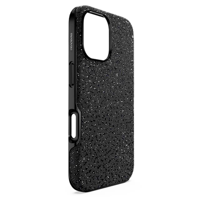 Högt smartphonefodral för iPhone® 16, svart Högt smartphonefodral för iPhone® 16, svart