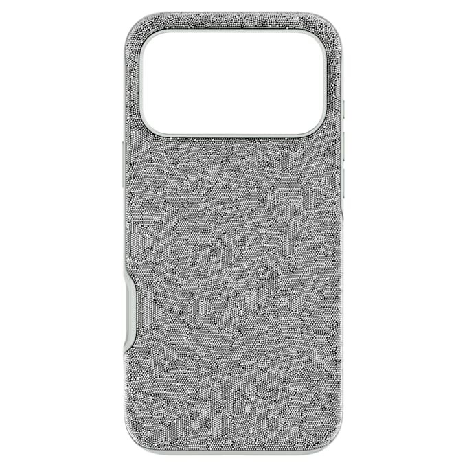 Högt smartphonefodral för iPhone® 17 Pro Max, silverfärgat Högt smartphonefodral för iPhone® 17 Pro Max, silverfärgat