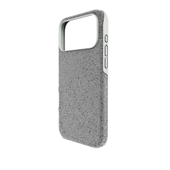 Högt smartphonefodral för iPhone® 17 Pro Max, silverfärgat Högt smartphonefodral för iPhone® 17 Pro Max, silverfärgat