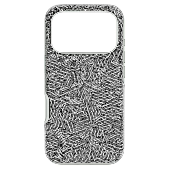 Högt smartphonefodral för iPhone® 17 Pro, silverfärgat Högt smartphonefodral för iPhone® 17 Pro, silverfärgat