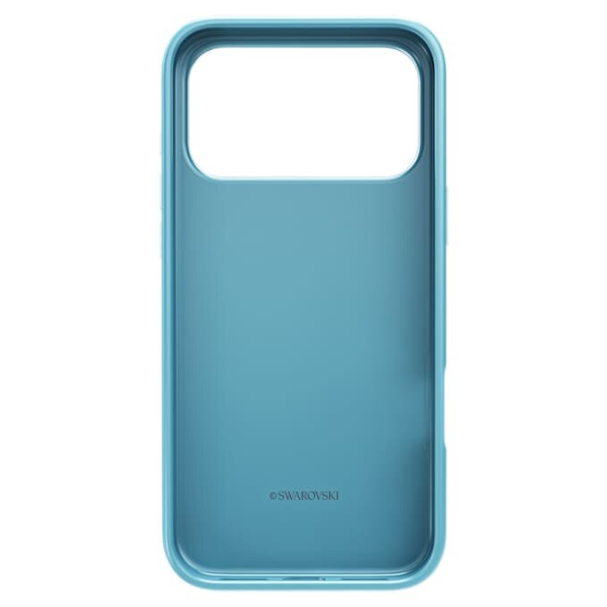 Högt smartphonefodral med kristalleffekt, iPhone® 17 Pro Max, blått Högt smartphonefodral med kristalleffekt, iPhone® 17 Pro Max, blått