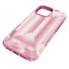 Högt smartphonefodral med kristalltryckmotiv, iPhone® 16 Pro Max, rosa Högt smartphonefodral med kristalltryckmotiv, iPhone® 16 Pro Max, rosa