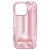Högt smartphonefodral med kristalltryckmotiv, iPhone® 16 Pro, rosa Högt smartphonefodral med kristalltryckmotiv, iPhone® 16 Pro, rosa