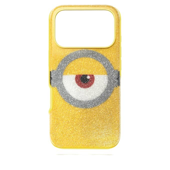 Högt smartphonefodral med Minions-motiv, iPhone® 17 Pro, gult Högt smartphonefodral med Minions-motiv, iPhone® 17 Pro, gult