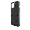 Högt smartphonefodral med platta kristaller, iPhone® 15, svart Högt smartphonefodral med platta kristaller, iPhone® 15, svart