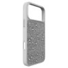 Högt smartphonefodral med platta kristaller, iPhone® 17 Pro Max, silverfärgat Högt smartphonefodral med platta kristaller, iPhone® 17 Pro Max, silverfärgat