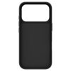 Högt smartphonefodral med platta kristaller, iPhone® 17 Pro, svart
