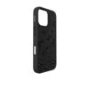 Högt smartphonefodral med platta kristaller, iPhone® 17, svart