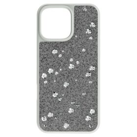 Högt smartphonefodral med spridd design, iPhone® 16 Pro Max, silverfärgat