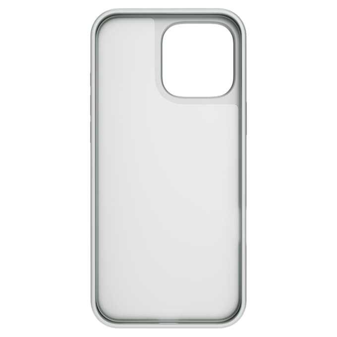 Högt smartphonefodral med spridd design, iPhone® 16 Pro Max, silverfärgat Högt smartphonefodral med spridd design, iPhone® 16 Pro Max, silverfärgat
