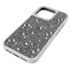 Högt smartphonefodral med spridd design, iPhone® 16 Pro, silverfärgat Högt smartphonefodral med spridd design, iPhone® 16 Pro, silverfärgat