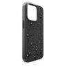 High-smartphonefodral med plana kristaller, iPhone® 15 Pro, svart